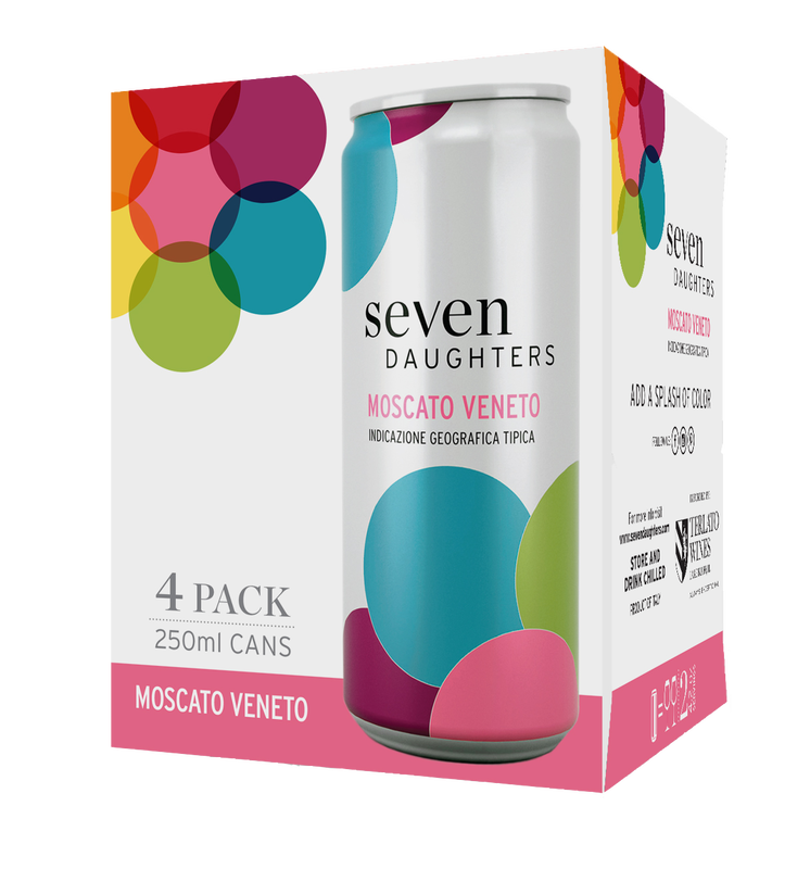 Seven Daughters Moscato 250ml Can 4-Pack